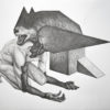 PRIMEVAL - 2023 - 29,7 × 42 cm - Graphite sur papier - Collection particulière